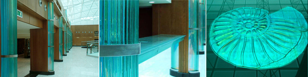 Glass Art in Hospitality by Andrew Moor